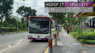 [SBST][Accel 🔥🔥🔥] Mercedes Benz Citaro [SBS6147Y] - On HGDEP Service 27