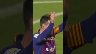 Messi Celebrates title at PSG vs at Barcelona