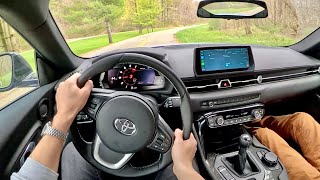 2023 Toyota GR Supra 3.0 Manual - POV Driving Impressions