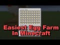 (1.13+) Easiest Egg Farm In Minecraft!