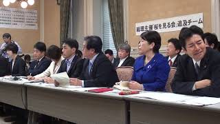 第5回総理主催「桜を見る会」追及チーム　令和元年11月22日