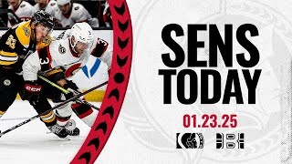 Sens Today: Shipping Up to Boston