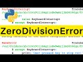ZeroDivisionError | Python | Tutorial