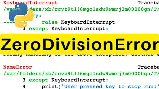 ZeroDivisionError | Python | Tutorial