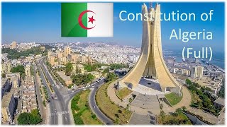 Constitution of Algeria Full