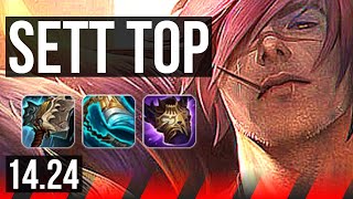 SETT vs MAOKAI (TOP) | KR Master | 14.24