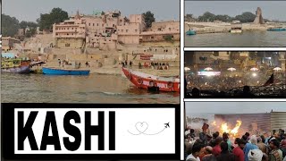 Kashi Vishwanath pure ghaton ka view  najara ❤️💫 Mallika Ghat se lagatar lase,😢😢