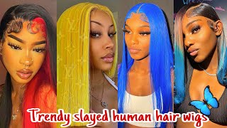 SLAYED WIGS COMPILATION 2022 🦋💙💙💙