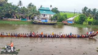 കുട്ടനാടൻ കാഴ്ചകൾ... ചുണ്ടൻ വള്ളങ്ങളുടെ പരിശീലനം