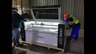 CO2 laser cutting machine 200watts for 30mm acrylic  VankCut-1390