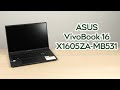 Розпаковка ASUS VivoBook 16 X1605ZA-MB531