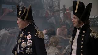 Battle of Trafalgar scene from the film A Bequest to the Nation.