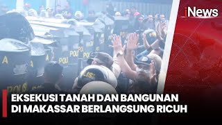 Ricuh Eksekusi Lahan di Makassar, Polisi Semprotkan Water Canon | iNews Prime | 13/02