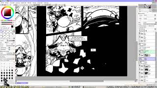 Inking more Fae Tale, page 49-50