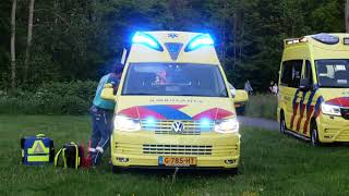 Quad rijder gewond na valpartij in Drentse Hoogeveen