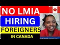 No LMIA required to get a job with this company in CANADA