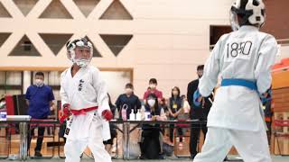 第12回埼玉県ジュニア空手道選手権大会 小学6年生男子組手 決勝戦