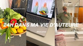 24H DANS MA VIE D'AUTEURE - shooting photo pour mon livre, room tour hôtel et retour en train - VLOG