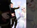 Frozen Elsa and Kristoff Critical Hit Tik Tok Dance #shorts #zepeto #frozen2