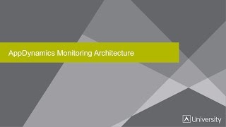 Overview of AppDynamics Monitoring Architecture