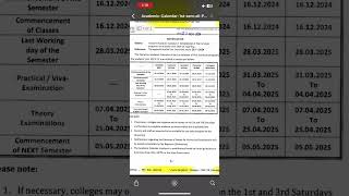 MBA/MCA Tentative Academic Calendar for VTU Colleges | PGCET 2024