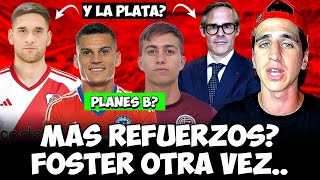 RIVER BUSCA ESTOS NOMBRES PARA REFORZARSE! SE CAE LO DE CASTAÑO POR VILLAGRA? QUE HIZO FOSTER!!!??