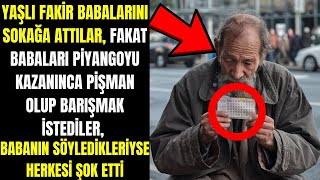 Yaşlı Fakir Baba Çocukları Tarafından Sokağa Atıldı, Fakat Piyango Bileti Hayatını Değiştirdi