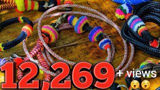 நாயிகளுக்கு கழுத்து கயிறு பின்னுவது எப்படி????kanni dog traditional neck bracelet Making tutorial