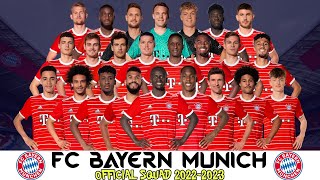 FC BAYERN MUNICH SQUAD SEASON 2022-2023 + NEWPLAYER | Bundesliga Season 2022-2023