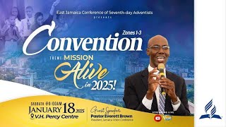 EJC Convention Zones 1-3 - Mission Alive in 2025  || Sabbath Evening || January 18, 2024