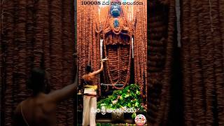 100008 vada mala for Hanuman #anjineya #saturday #trending #viral #sringerijagadguru Bangarayya