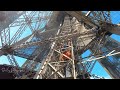 eiffel tower top floor elevator ride paris 4k