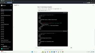 django run python script on button click