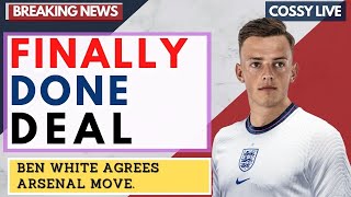 DONE DEAL! Ben White Agrees To Sign For Arsenal. Sabitzer Bargain Wanted.|Arsenal News Now