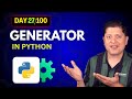 Understanding Generators in Python — Save Memory Like a Pro!