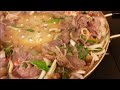 プルコギ（韓国風すき焼き）：豚たんin天満本店