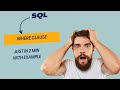 WHERE CLAUSE IN SQL | WHERE STATEMENT | FILTERS IN SQL | For Beginners | WITH EXAMPLE #sql #database