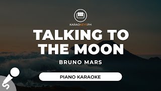 Talking To The Moon - Bruno Mars (Piano Karaoke)