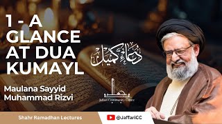 1 - A Glance At Dua Kumayl - Maulana Syed Muhammad Rizvi