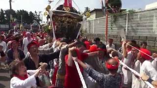 平成28年  浜降祭  金刀比羅神社 本社神輿伝説のお還り渡御。