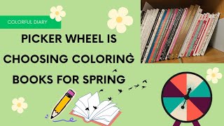 SPRING COLORING PLANS | ADULT COLORING | Colorful Diary