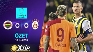 Merkur-Sports | Fenerbahçe (0-0) Galatasaray - Highlights/Özet | Trendyol Süper Lig - 2023/24
