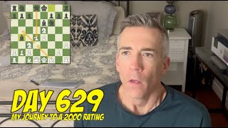 Day 629: Playing chess every day until I reach a 2000 rating