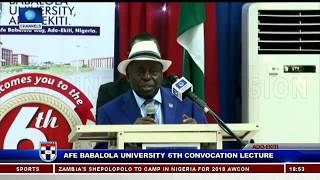 ABUAD 6th Convocation Lecture Pt.9: Afe Babalola Wants More Honour For Nigerian Entrepreneurs