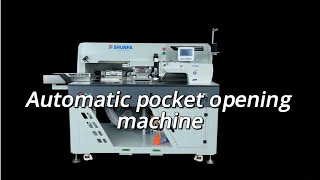 SF1008T 311 6T  Fully automatic laser pocket opening machine