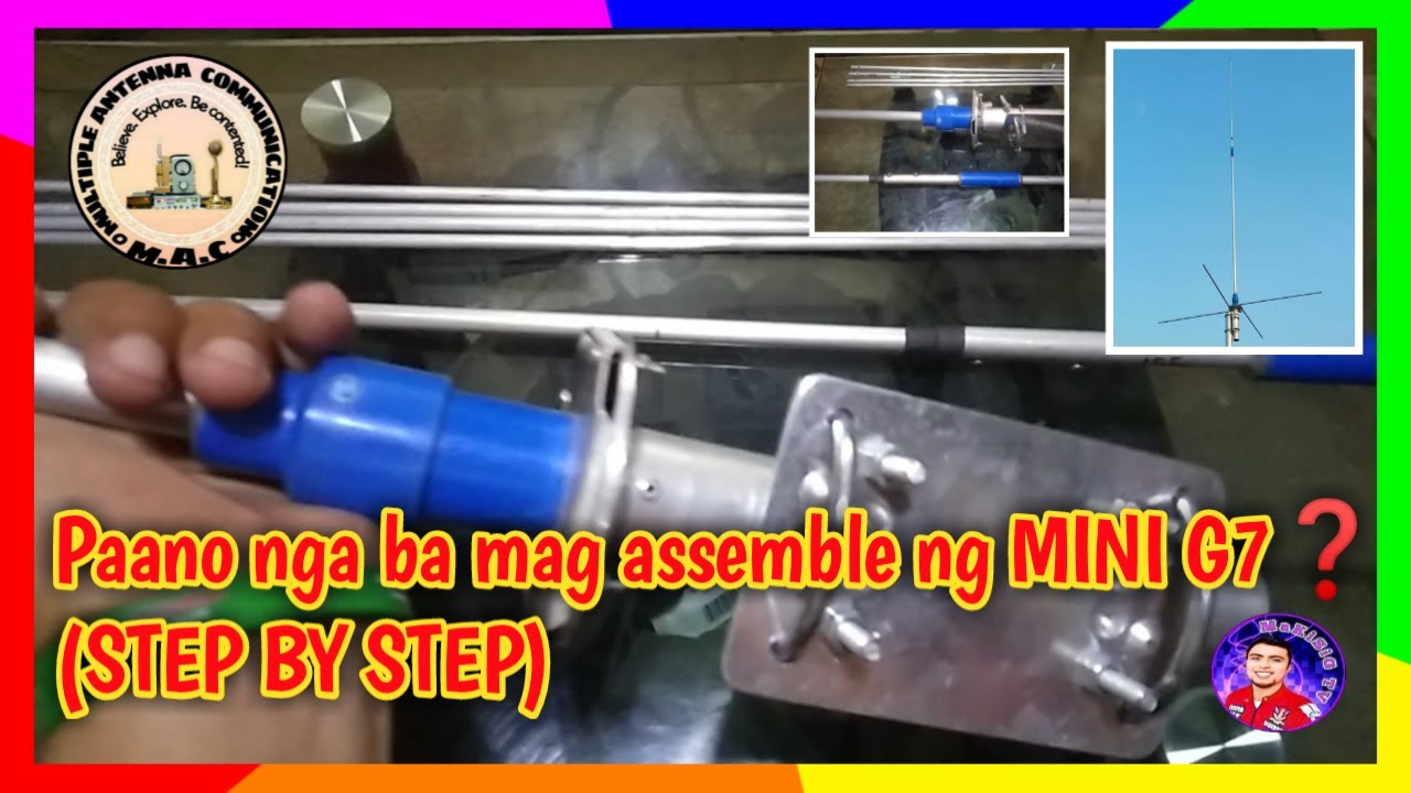 How To Assemble Mini G7 Youtube