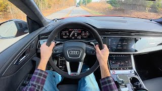 2025 Audi RSQ8 Performance: POV Drive, Walkaround and ASMR