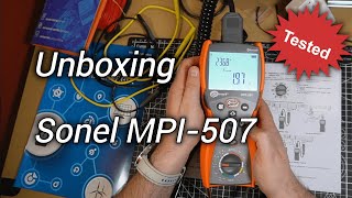 Unboxing Sonel MPI-507 - Tester multifunctional pentru instalatii electrice