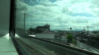 JR日豊本線　車窓　中津駅～東中津駅（815系ワンマン）