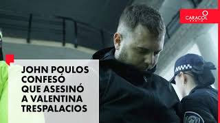 John Poulos admitió en juicio que asesinó a la DJ Valentina Trespalacios | Caracol Radio